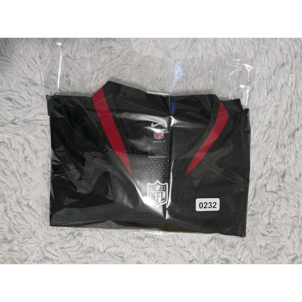 Nike Julio Jones Black Atlanta Falcons Jersey Adult 2XL‎ American Flag On Field